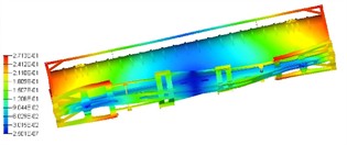The first four modal shapes