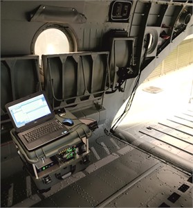 Measurement station in operating condition. Photo: A. Safonovs, 20.09.2025, Tbilisi