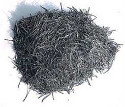 Appearance of a) Basalt, b) steel fibers. Photo taken by Bakhtiyor Maksud Ugli  at the Namangan State Technical University Laboratory, March 2025