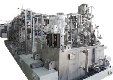 Gas seal panel of compressor, a) oil system, b) junction box, c) instrument. Photographs taken by the corresponding author in a controlled laboratory environment during the course of this research (2024)
