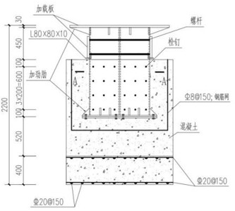 Tower cylinder foundation connection component model. Team member Wang Yiping took the photo on April 7, 2025 in Sichuan Architecture Vocational College, Deyang City, Sichuan Province, China