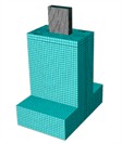 Finite element models of the concrete-filled steel tube specimen and the concrete column