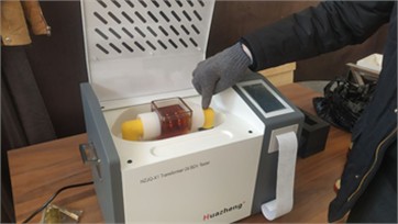 Transformer oil inspection process