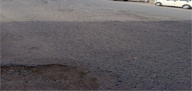Existing trenches on the 4P-23h “Termez River Port from the M-39 highway.  Photographer Amanova N, Termez city 2022