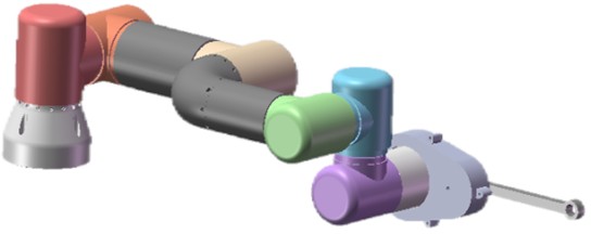 Robot’s initial configuration