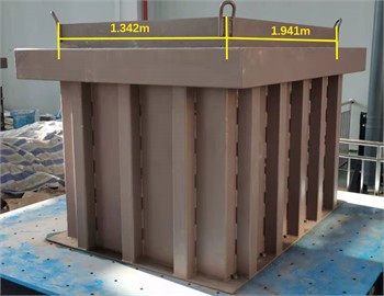 Physical photographs of the model container. Image credit: Xukai Tan,  State Key Laboratory of Mountain Bridge and Tunnel Engineering, 2025