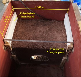 Physical photographs of the model container. Image credit: Xukai Tan,  State Key Laboratory of Mountain Bridge and Tunnel Engineering, 2025