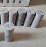 Schematic diagrams and photographs of grouted curtain specimens.  Photo by Haijie Wen, Zhuzhou, China, July 11, 2025