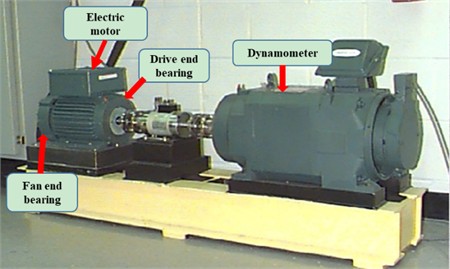 Case Western Reserve University bearing test rig