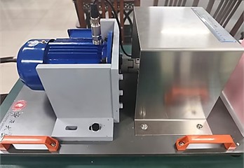 GXU motor multi-type fault data acquisition experimental platform.  Photo by Zhenzhen Jin, Transportation Equipment Laboratory  of the Mechanical Engineering College of Guangxi University, March 1st, 2025