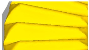 Tooth fullness under different inclination angles