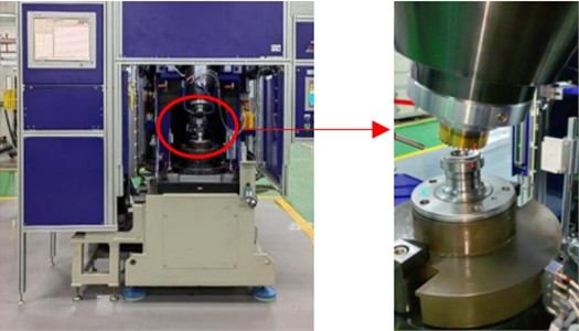 Face tooth rotary riveting apparatus