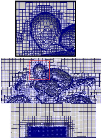 Comparison of computational meshes generated using cfMesh and snappyHexMesh