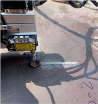 Welding residual stress measurement scheme via X-Ray diffraction method.  All photographs were taken by Yuhao Liu in Guangzhou, China, on September 15, 2025