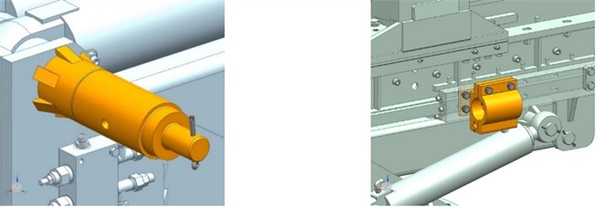 Four-Step Installation Diagram. Photos taken by Xin Gao at a coal mine in Huaibei in October 2023