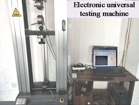 Experimental process. Photo by Fengfeng Wang, Composite Material Testing Lab  of Jingling Institute of Technology, 2025