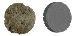 Failure modes of concrete at different strain rates