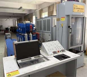 Rock triaxial multi-field coupling experimental system