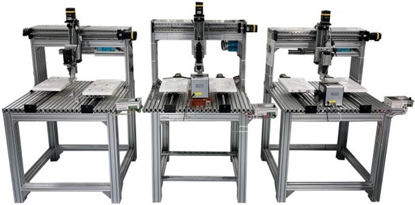 Automatic screw machining platform physical picture