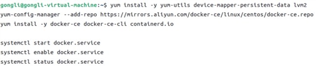 Sample code for node deployment docker containers