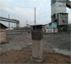 General view of the pipe model in the subgrade. Photos taken by the third author on May 19, 2022, depicts a model of a pipe placed under the earthwork