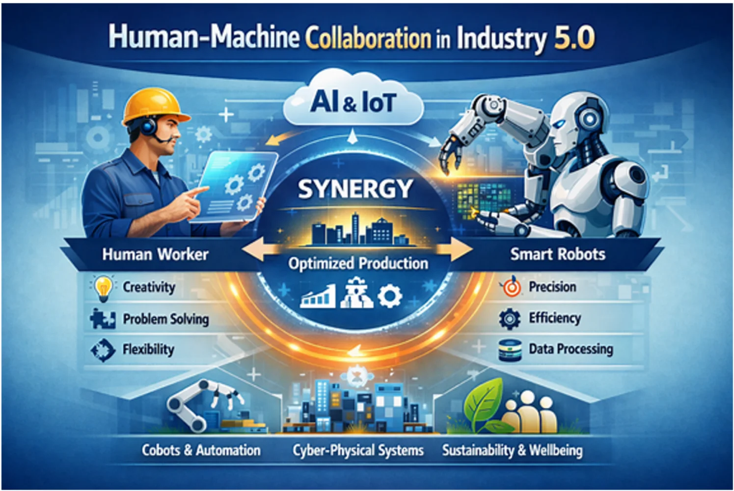 Enabling human-centric manufacturing: A systematic review of human-machine collaboration in Industry 5.0