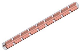 Schematic of the nine metal-foam configurations