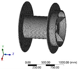 Mesh verification and boundary condition setting