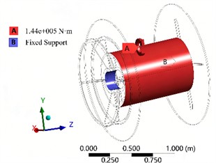 Mesh verification and boundary condition setting