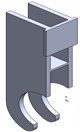 Structural elements of the modernised bogie frame design