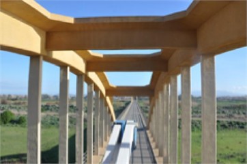 Views of the arch stayed bridge 1 as second case study Photo by the authors during field investigation