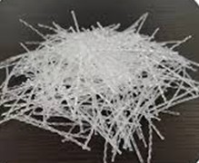 Appearance of fibers used in experiments; a) polypropylene fibers; b) fibers made from polyethylene terephthalate-based waste. Photo by Rakhmatov S, laboratory in Tashkent city, 2025
