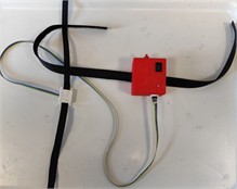 Wearable device for monitoring human body movements. The photograph was taken by the corresponding author at the Department of Aerospace and Electronic Engineering, Almaty University of Power Engineering and Telecommunications, in 2025