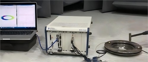 Test scheme for natural frequencies
