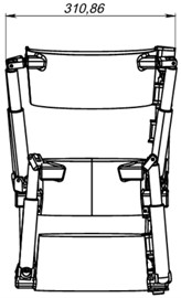 Structural layout of the exoskeleton