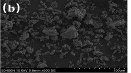 SEM results of mineral filler