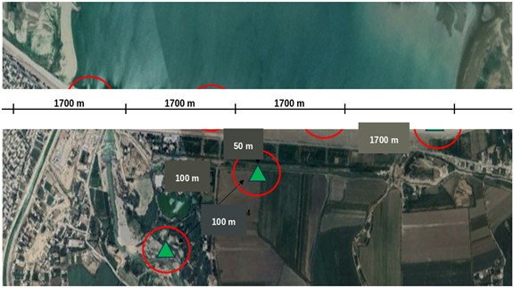 Modern types of seismic stations installed on the Surkhan reservoir dam