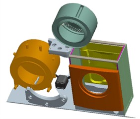 Schematic diagram of structural composition and operational status