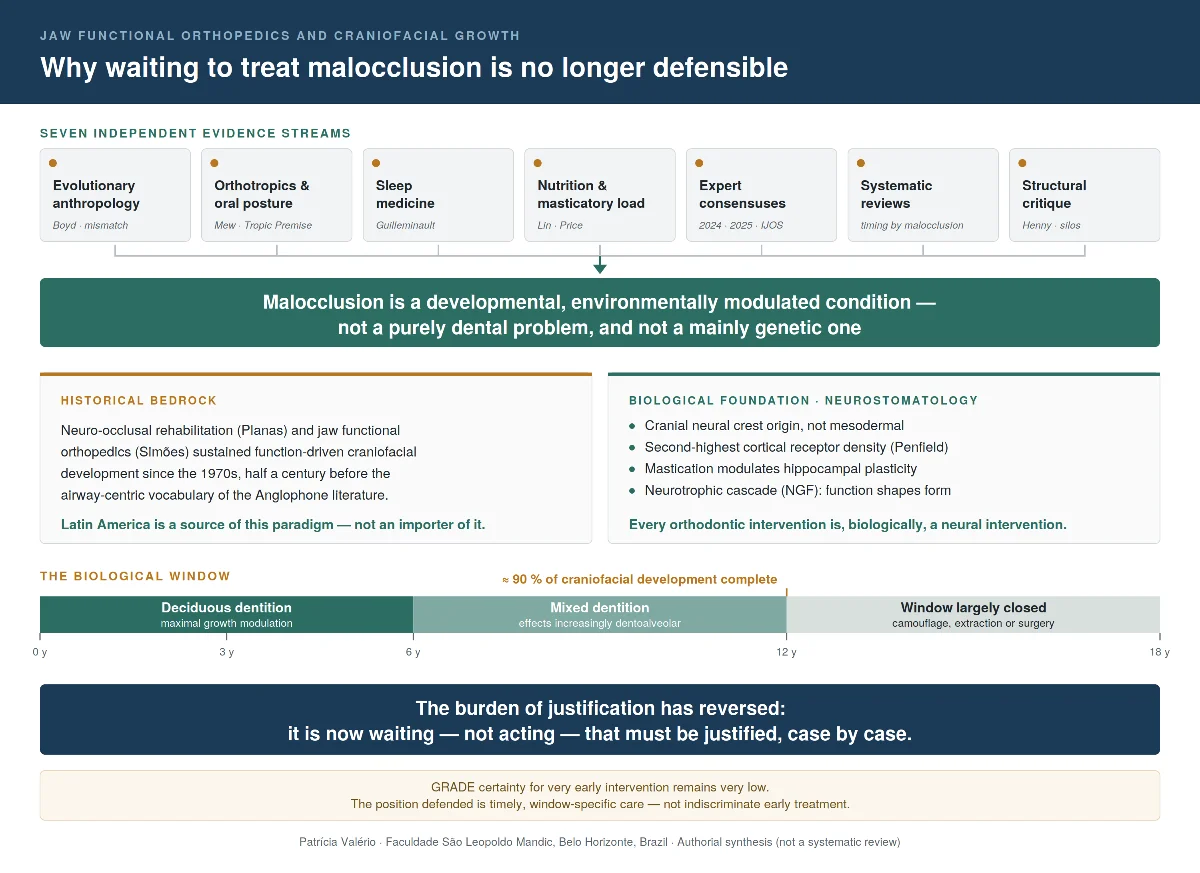 The paradigm shift in contemporary orthodontics: why waiting to treat malocclusion is no longer a scientifically defensible position