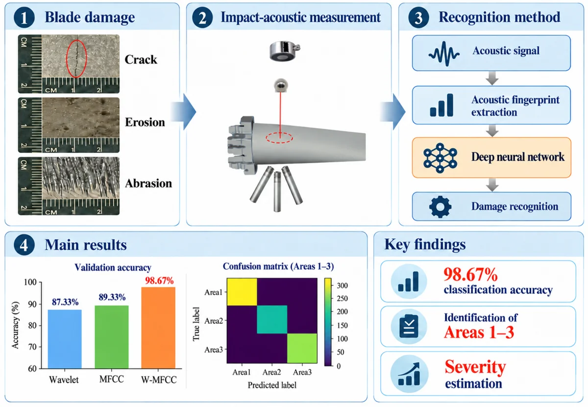 Damage detection of steam turbine blades using deep neural network-based acoustic fingerprint recognition