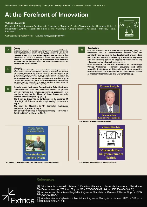Poster: At the Forefront of Innovation